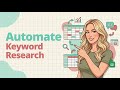 Build Your Content Plan in 1 Day (SEO Keyword Research Hack) - Part 2/13