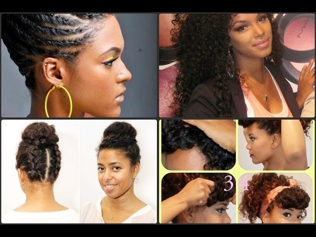 30 Hairstyles On Natural Hair With Loop Control Youtube For