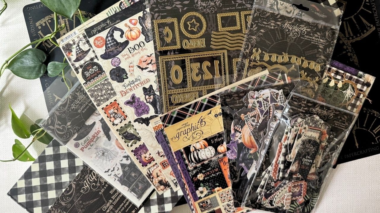 BOOtiful Greetings Ephemera Set – Graphic 45 Papers