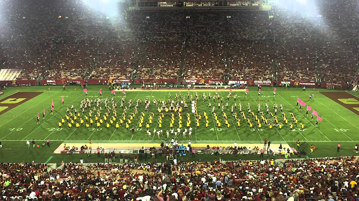 USC Trojan Marching Band | utah Halftime Show (Fall 2015)