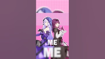 Kafka + Black Swan / A Girl Like Me【Honkai Star Rail MMD】#honkaistarrail