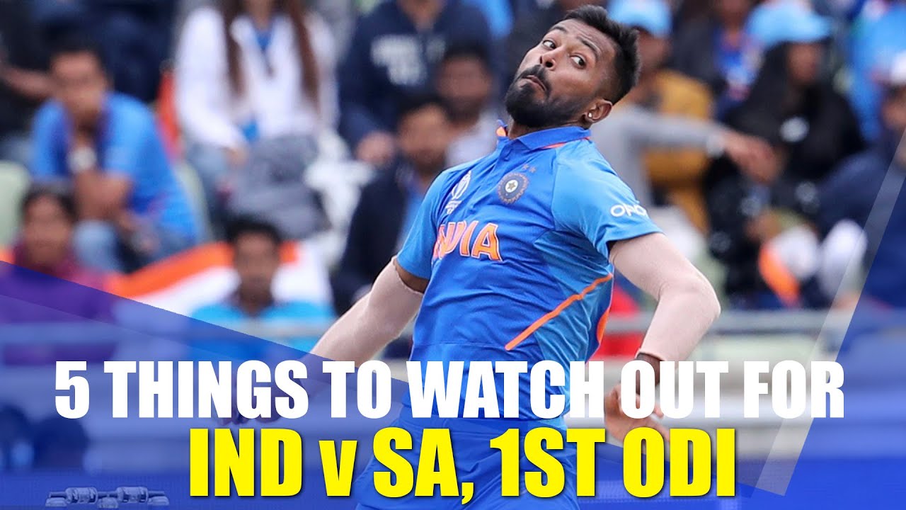 Manjrekar: Pandya's return helps India pick both wristspinners and Jadeja | 1st ODI preview