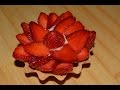 طريقة تحضير تارت الفراولة بالكريم باتسيرChef Ahmad's Kitchen /Tarte aux fraises