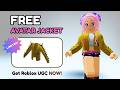 Hurry! FREE JBL Jacket Yellow Is Out Now in Roblox! 💛 Roblox UGC Tutorial!