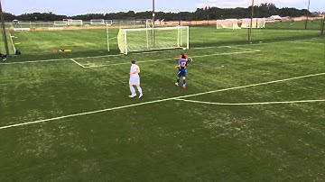 Turning with Pressure - Attacking of the Central Midfielder Series by IMG Academy Soccer (2 of 5)