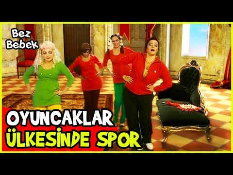 OYUNCAKLAR VE KULİNA SPOR YAPARSA - Bez Bebek 18. Bölüm