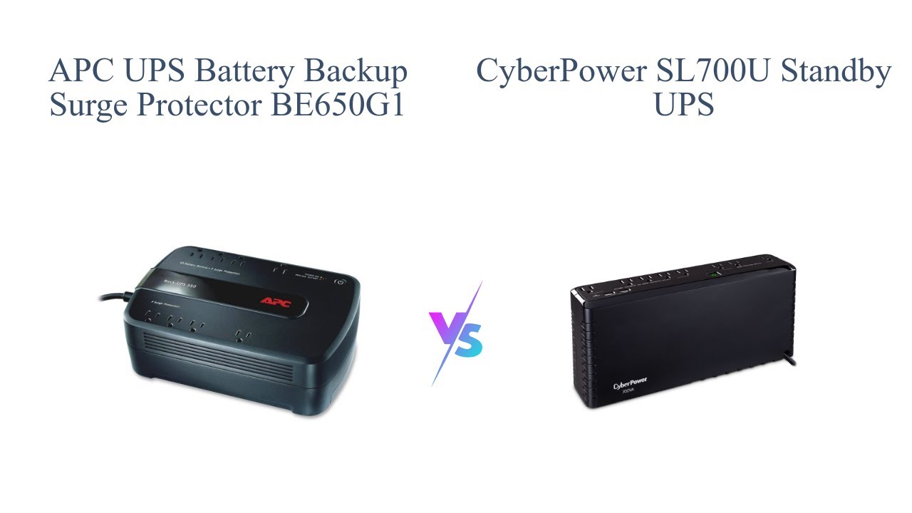 APC UPS BE650G1 Vs CyberPower SL700U Which Is Better YouTube apc-ups-be650g1-vs-cyberpower-sl700u-which-is-better-youtube