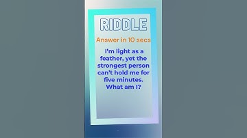 Riddles with answers: The best puzzles to try on a quick break