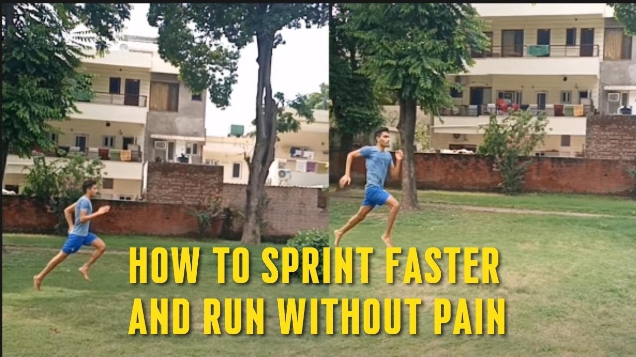 How to Sprint Faster and Run Without Pain || Coach Chong Xie 谢翀 - YouTube