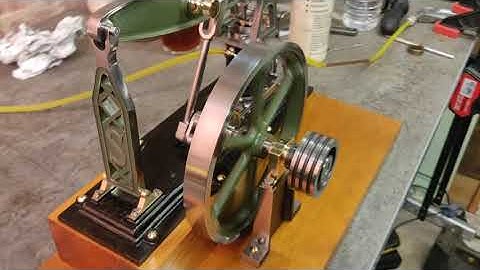 Stuart Turner Half beam Demo run on air after complete restoration