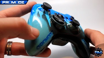 @IceMan_8o4 and Neon Camo Custom Controllers by ProModz.com
