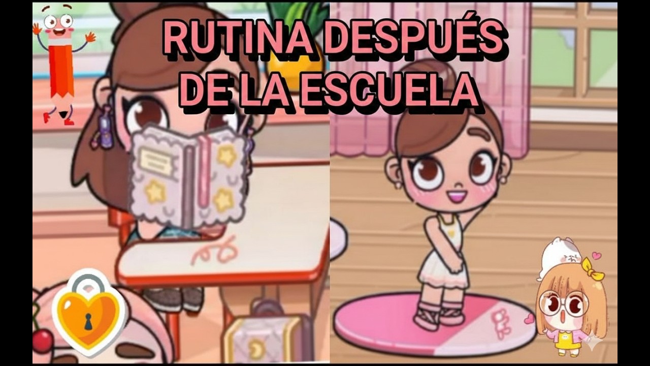 MI RUTINA DESPUÉS DE LA ESCUELA 🎀 Avatar World | Estilo Coquette ✨