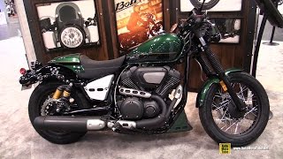 2015 Yamaha Bolt C-Spec Envy Green - Walkaround - 2014 New York Motorcycle Show