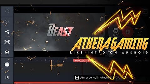 How to make Athena Gaming like intro on android || Gaurav Graphics