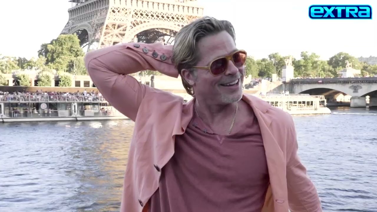 Bullet Train: Brad Pitt Gets COLORFUL in Paris!