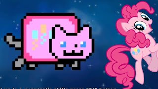 Pinkie Pie Plays Nyan Cat Lost In Space