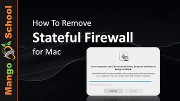Stateful Firewall Removal mac