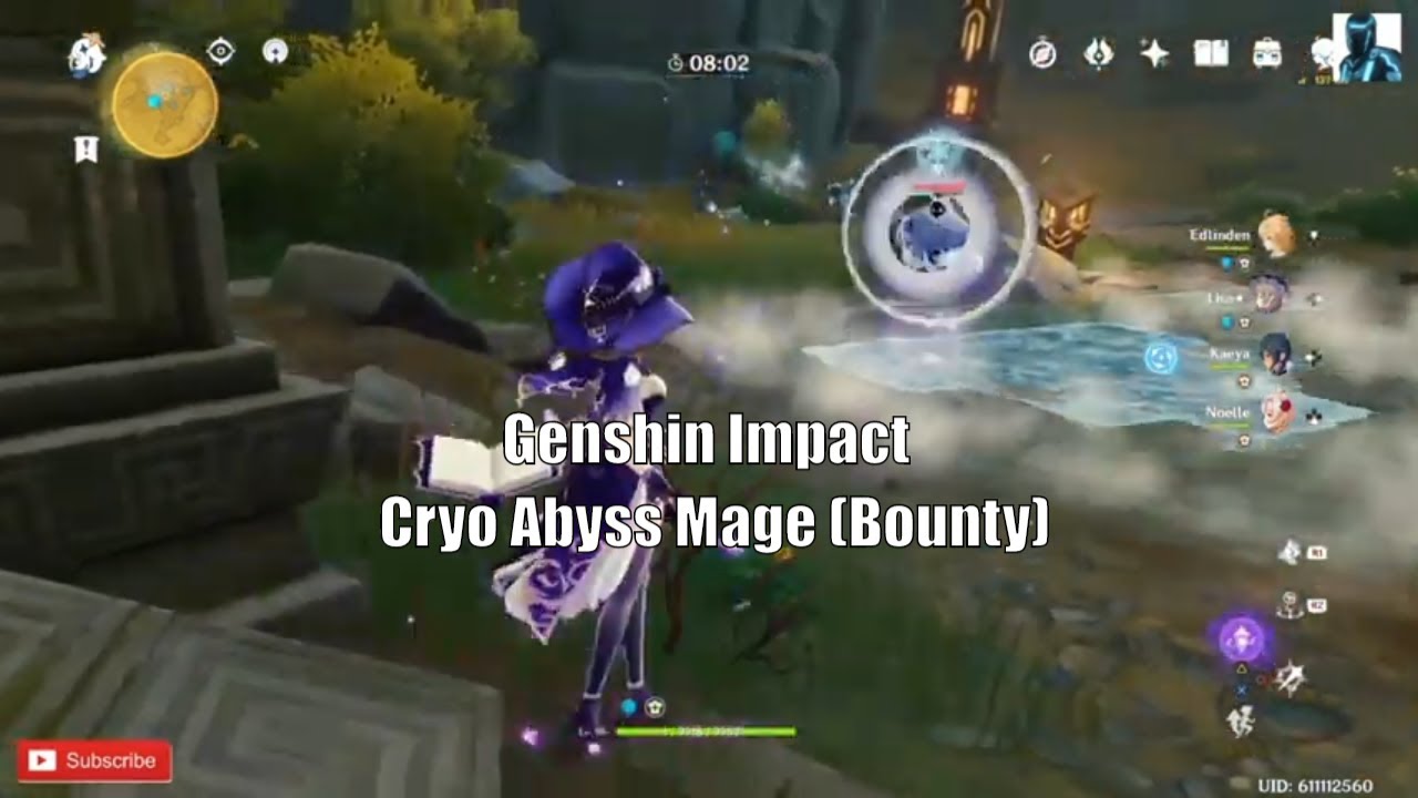 Genshin Impact Cryo Abyss Mage (Bounty) YouTube
