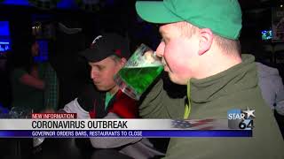 Ohio Gov. Mike DeWine orders bars, businesses to close