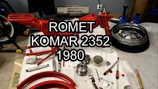 Romet Komar 2352 #16 Zaczynam składanie : nowe lagi, przednie zawieszenie, wahacz itd