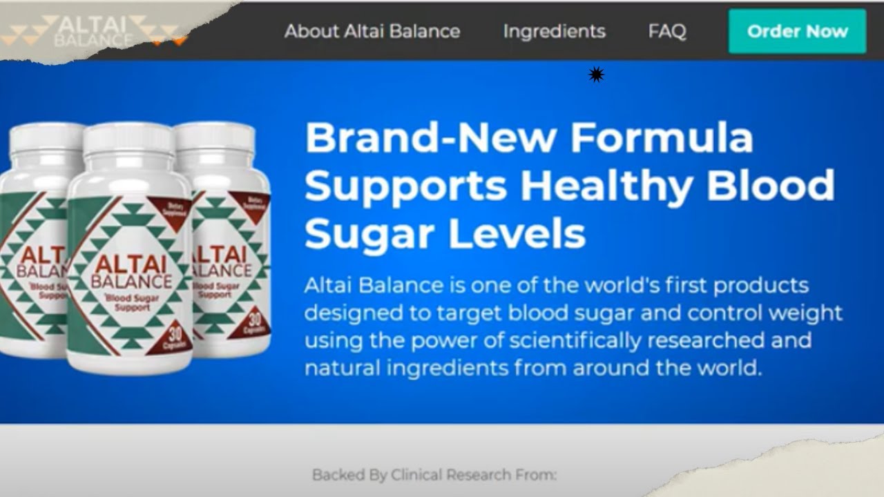 ALTAI BALANCE ⚠ Blood Sugar ⚠ Altai Balance Reviews – Blood Sugar Supplement
