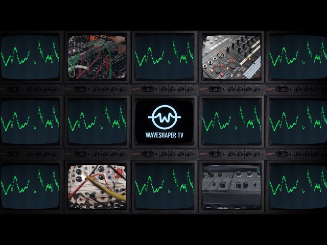 Waveshaper TV - channel / Patreon TRAILER - WSTV - Documenting Electronic Music History class=
