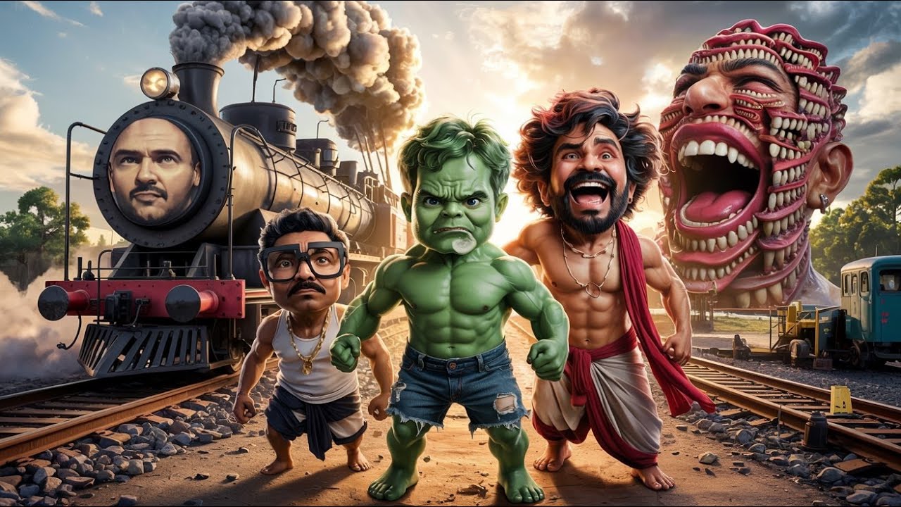 Mini Green Monster Rage 💥 | Cinematic AI Short (LIVE)