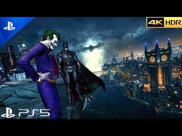 BATMAN PS5 Gameplay 4K ULTRA HD DC SUPERHERO - Batman Arkham Asylum  Remastered 