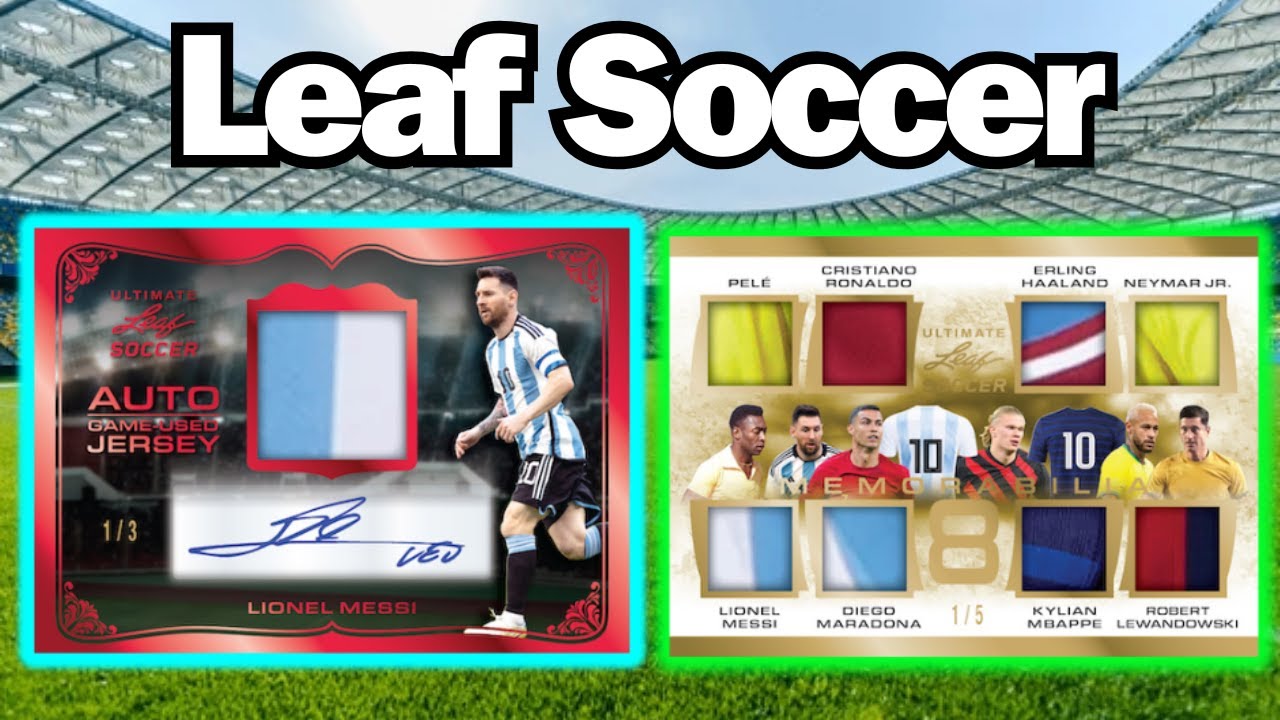5 Autos! 2022 Leaf Ultimate Soccer Hobby Box Opening