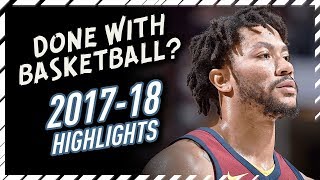 Derrick Rose Leaves Cavaliers! Early Offense Highlights 2017/2018 - Is He Retiring?