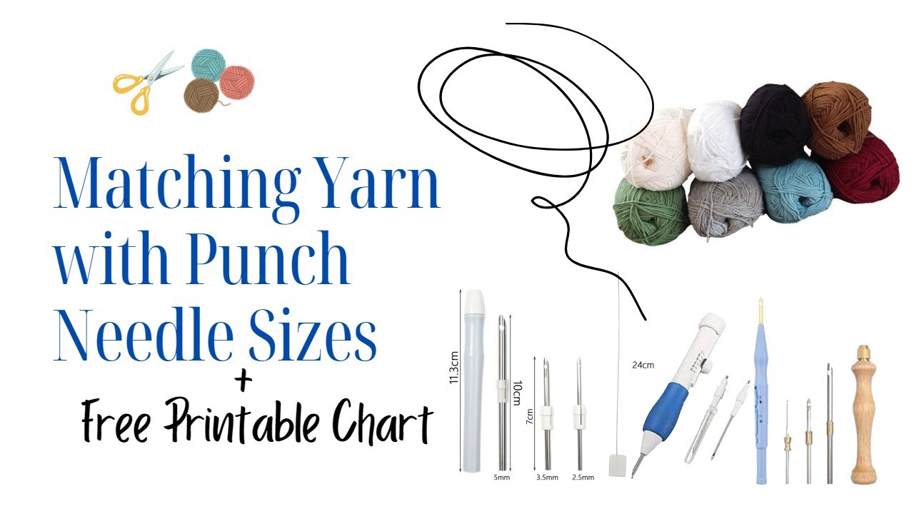 ازاي تختاري الخيط الصح لكل مقاس إبرة نفاش؟  – مع ملف مجاني للطباعة