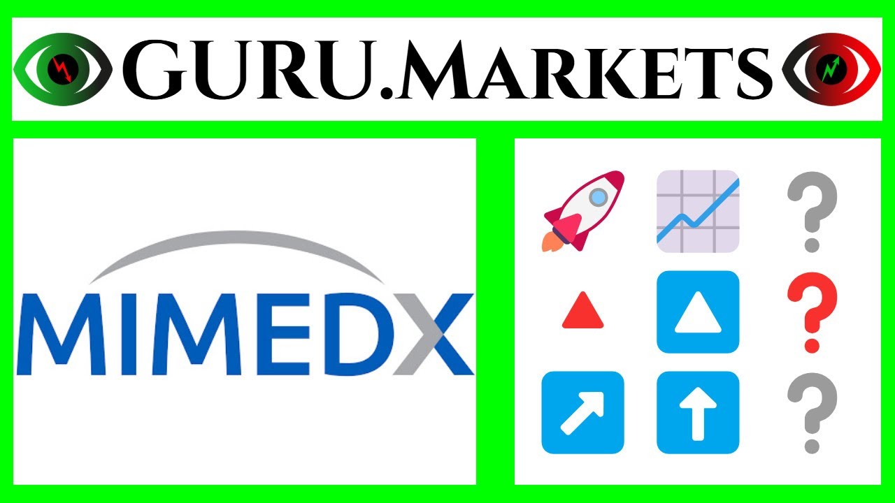 MIMEDX GROUP, INC. (MDXG) 🔺 การวิเคราะห์หุ้น, สัญลักษณ์หุ้น MDXG พยากรณ์จาก GURU.Markets​ 📈