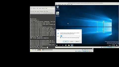 Cisco Unified Communications Manager Express (Unified CME)  - Howto GUI Setup and 2 Phones Working