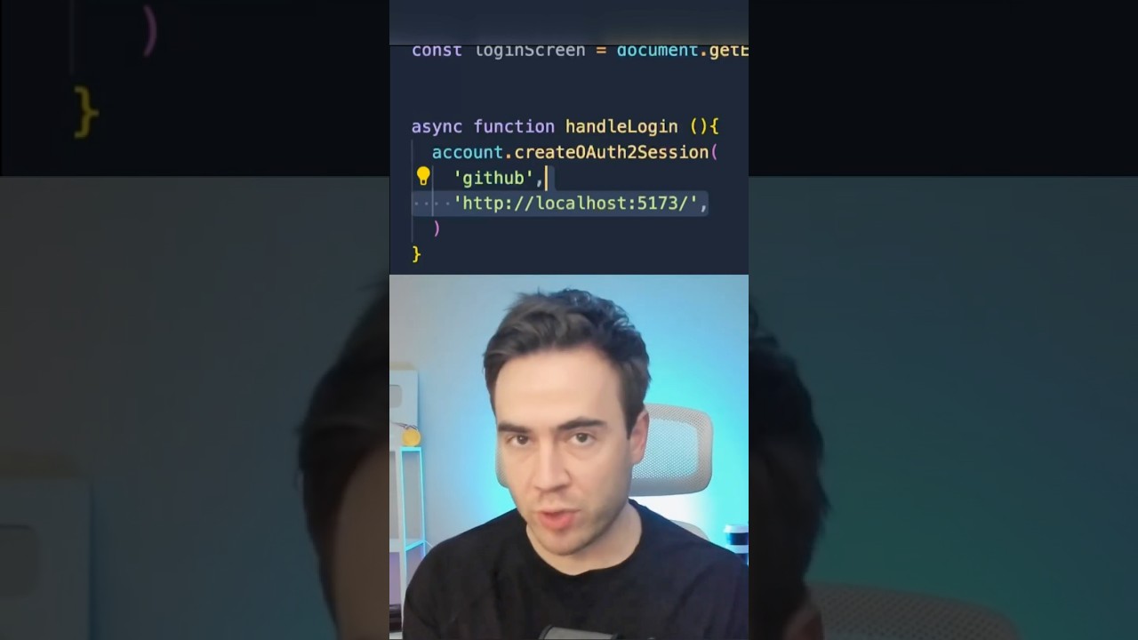 Github Sign in With Appwrite