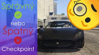 Správný nebo Špatný checkpoint!?! 🧐 Ep 2. Pavel to ragequitnul?!?!? 😮 GTA ONLINE Stunt závody