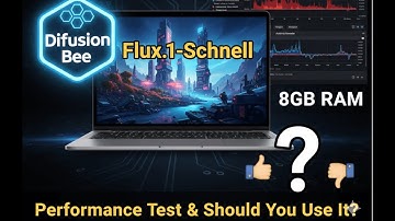 Diffusion Bee Flex1.Schnell on MacBook M1 (8GB RAM) – Performance Test & Should You Use It?