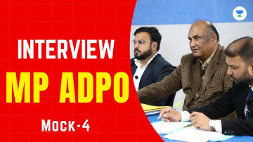 MP ADPO | Mock Interview #4 | Unacademy Judiciary