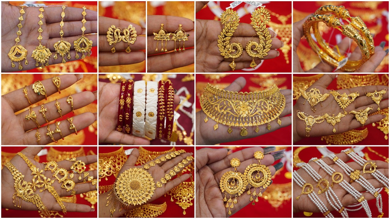 NEW DHAMAKA 🔥 Matro 1 Gram Theke Gold Jewellery 😍😲| Necklace/Rings/Choker/Sakha/Pola/Tikli/Noya 40