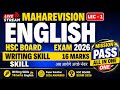 Writing Skills✍️16marks English paper solution 2026atktANSWERS Class12HSC EXAM ARTS SCIENCE COMMERCE