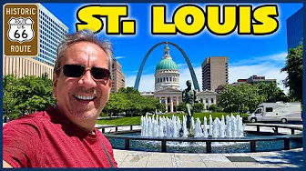Route 66 in Missouri Begins! Gateway Arch, St. Louis Landmarks & Epic Transportation Museum