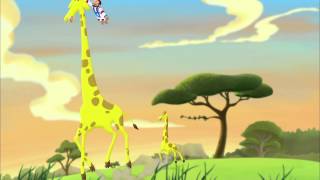 Curious George 3: Back to the Jungle - Riding A Giraffe