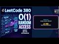 LeetCode 380: Insert Delete GetRandom O(1)  | The Swap &amp; Pop Trick