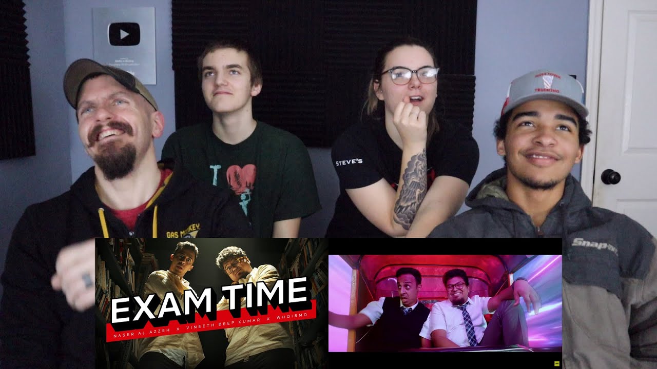 Jordindian - Exam Time | Official Music Video REACTION!