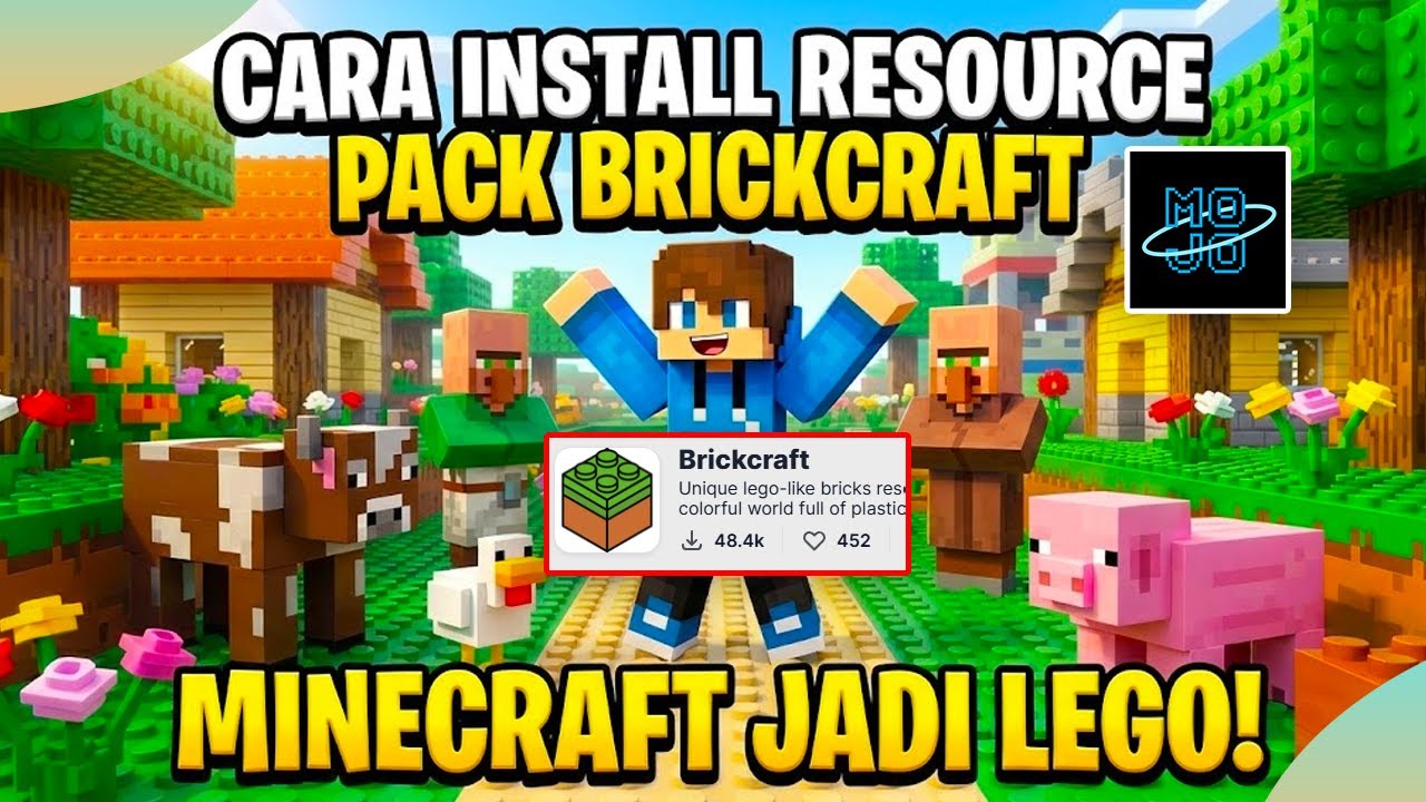 Cara Install Resource Pack Brickcraft di Minecraft Android ...