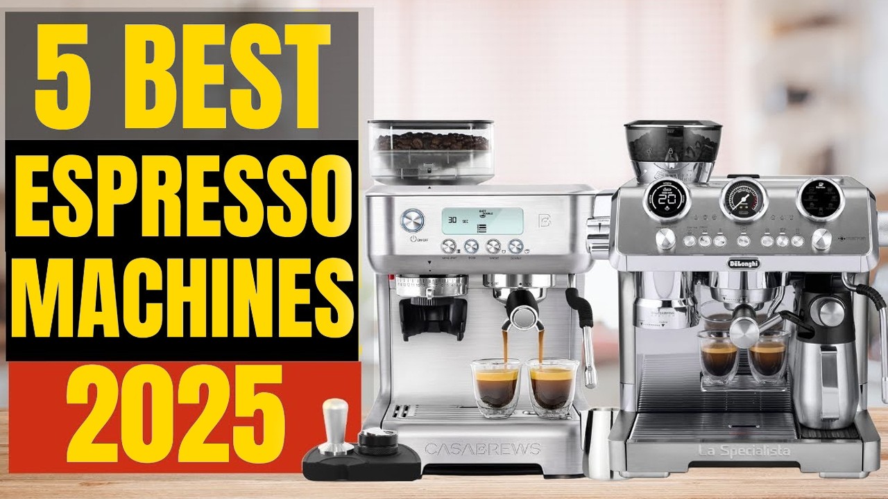 The Best Espresso Machines of 2026 - Turn Your Kitchen into a Coffee Bar