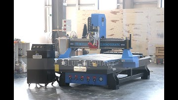 ELECNC 1325 ATC CNC test video  220739