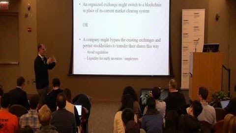 David Yermack on Blockchains and Corporate Finance (Part 2 of 3)