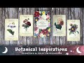 Vintage romantic feels! | Botanical inspirations oracle | First Impressions Unboxing
