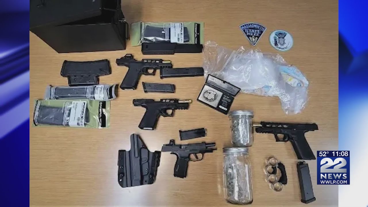 State Police arrest two men for several ghost guns in Ware - YouTube