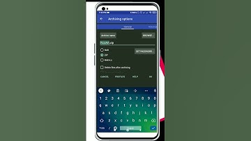How To Make A Zipe File In Android | কিভাবে মোবাইল দিয়ে জিপ ফাইল তৈরি করবেন | #shorts #short